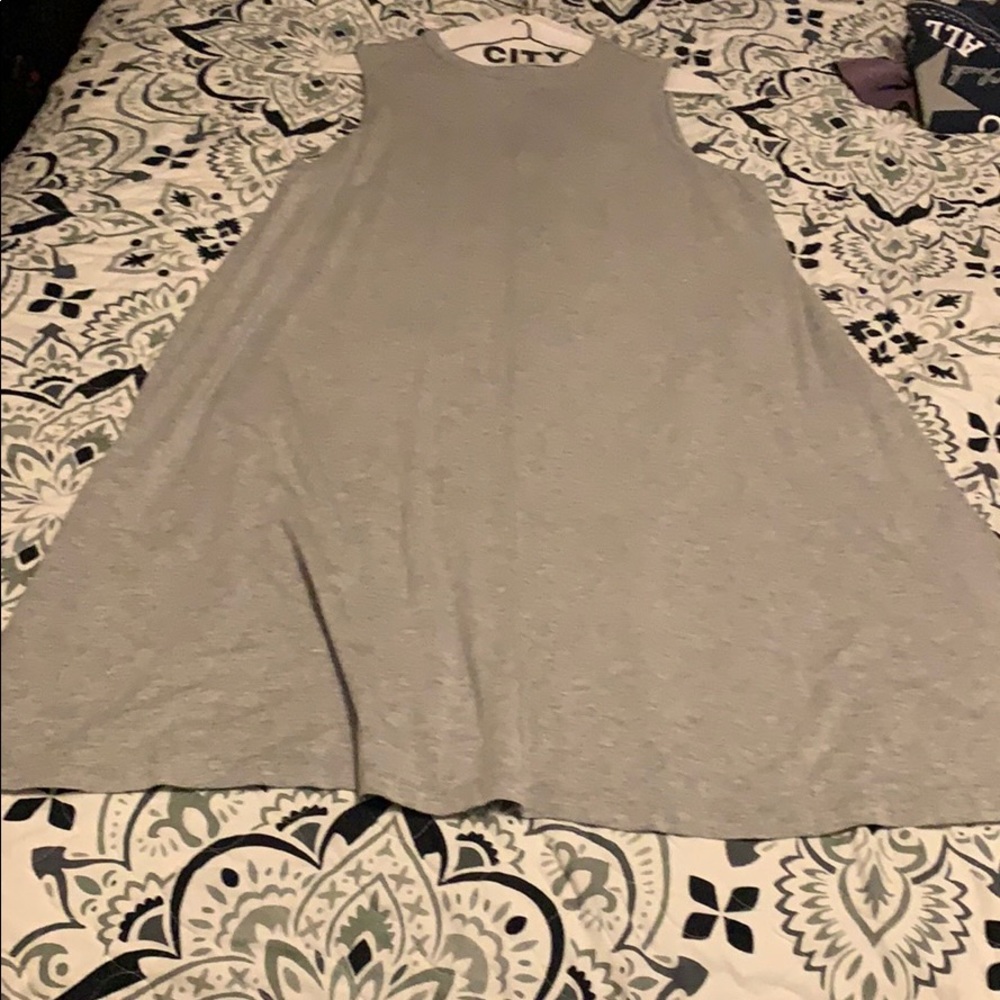 COPY - Time and Tru gray dress with pockets